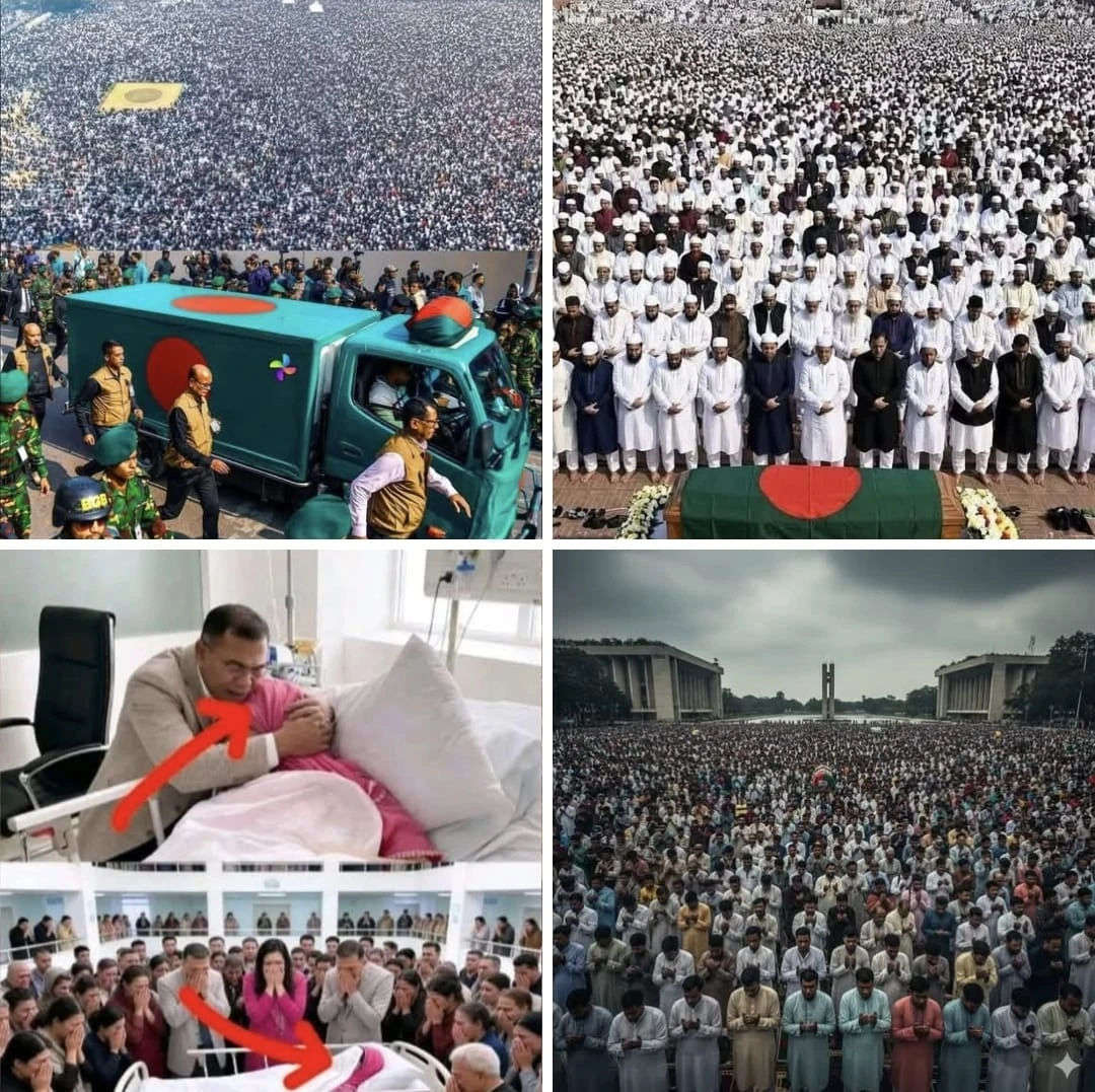 স্মরণকালের বিশালতম জনসমুদ্র: খালেদা জিয়ার শেষ বিদায়ের সেই ঐতিহাসিক মুহূর্ত